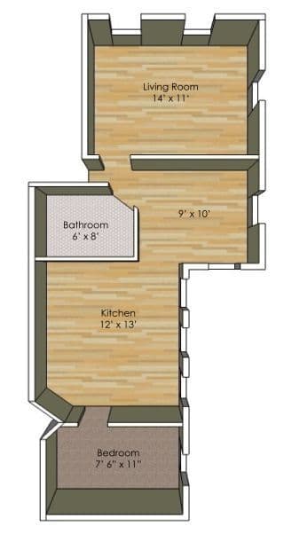 Brattleboro Apartment: 21 Clark St 21CL