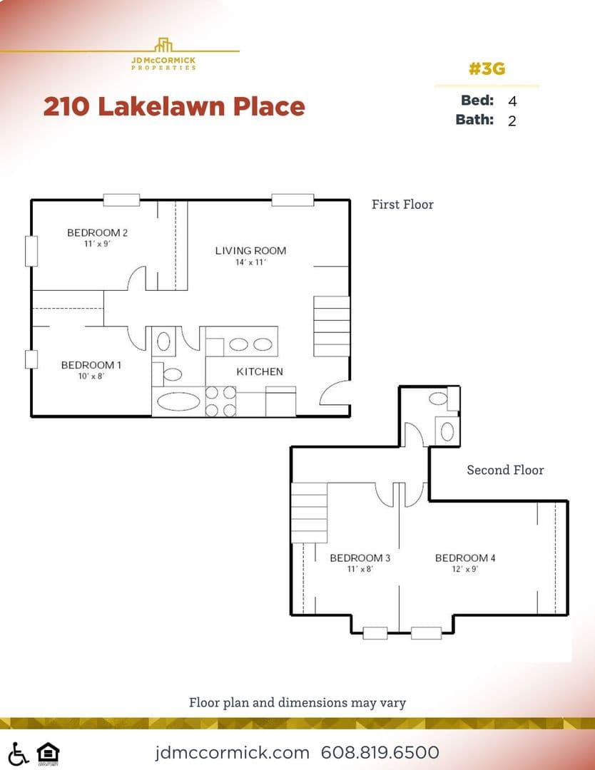 Madison Apartment: 210 Lakelawn Place