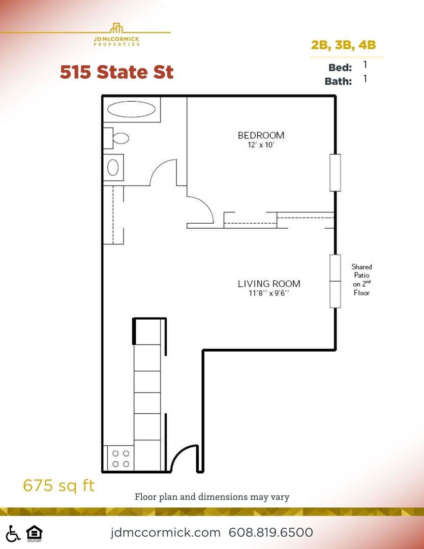 Madison Apartment: 515 State Street