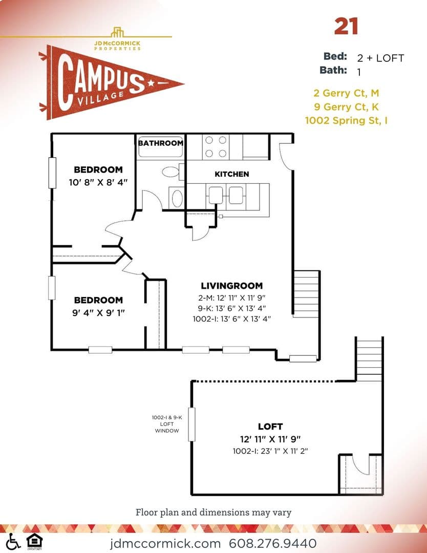 Madison Apartment: 1002 Spring Street