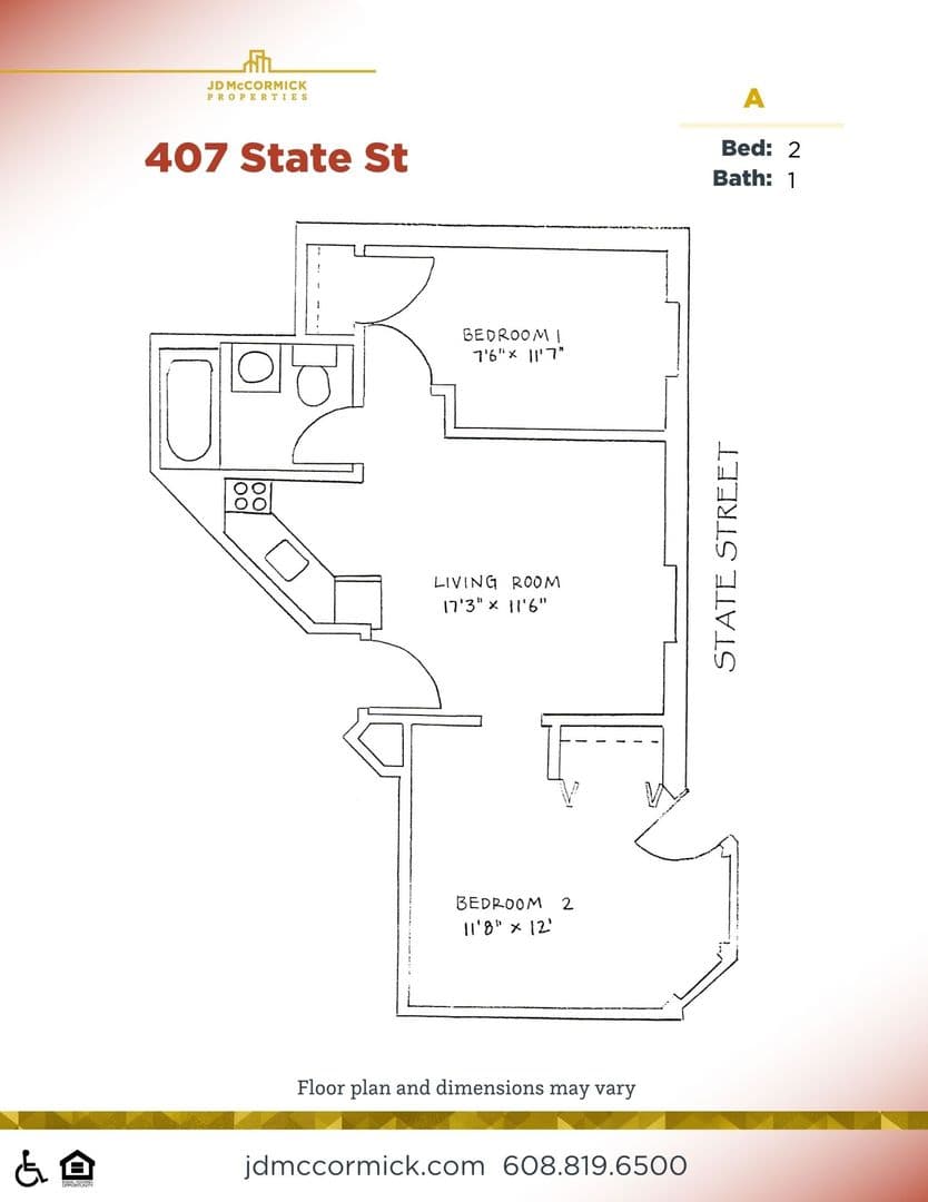 Madison Apartment: 401/407 State Street