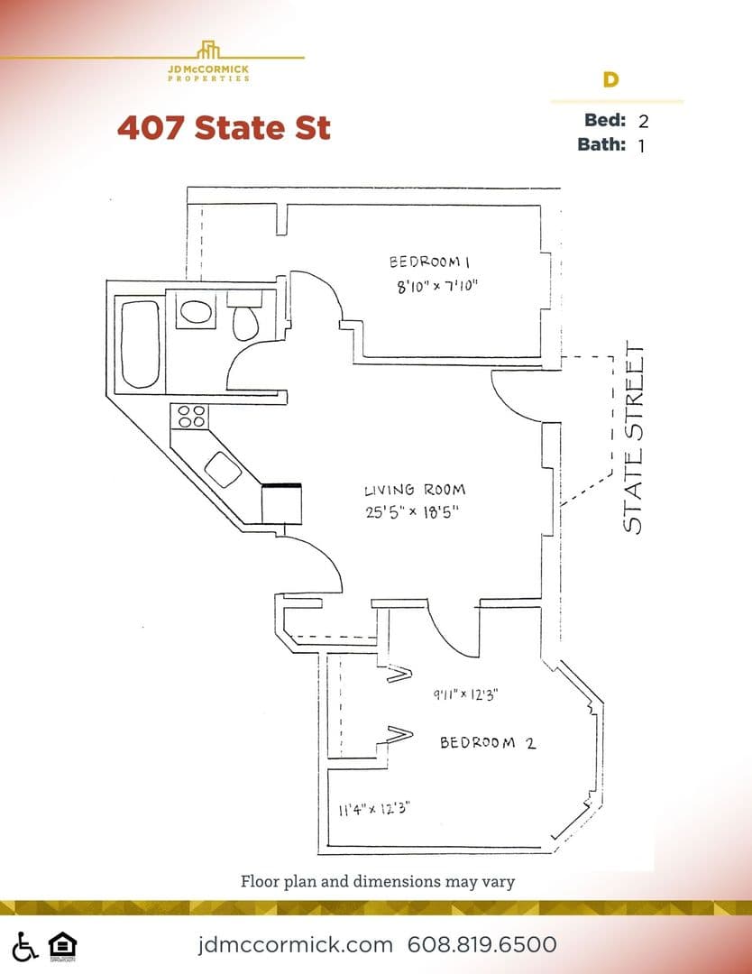 Madison Apartment: 401/407 State Street