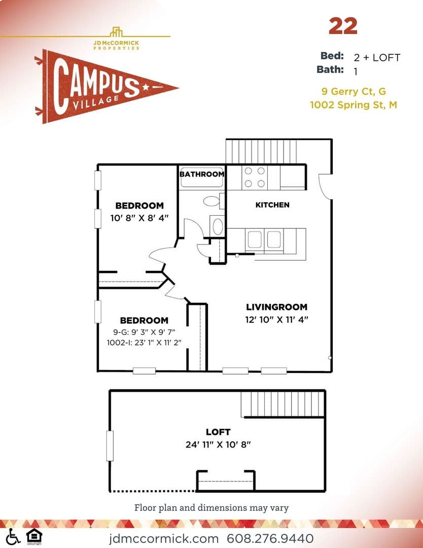 Madison Apartment: 1002 Spring Street