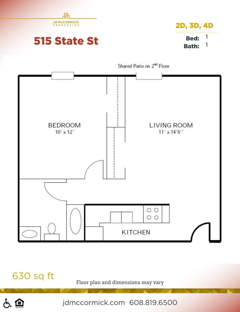 Madison Apartment: 515 State Street