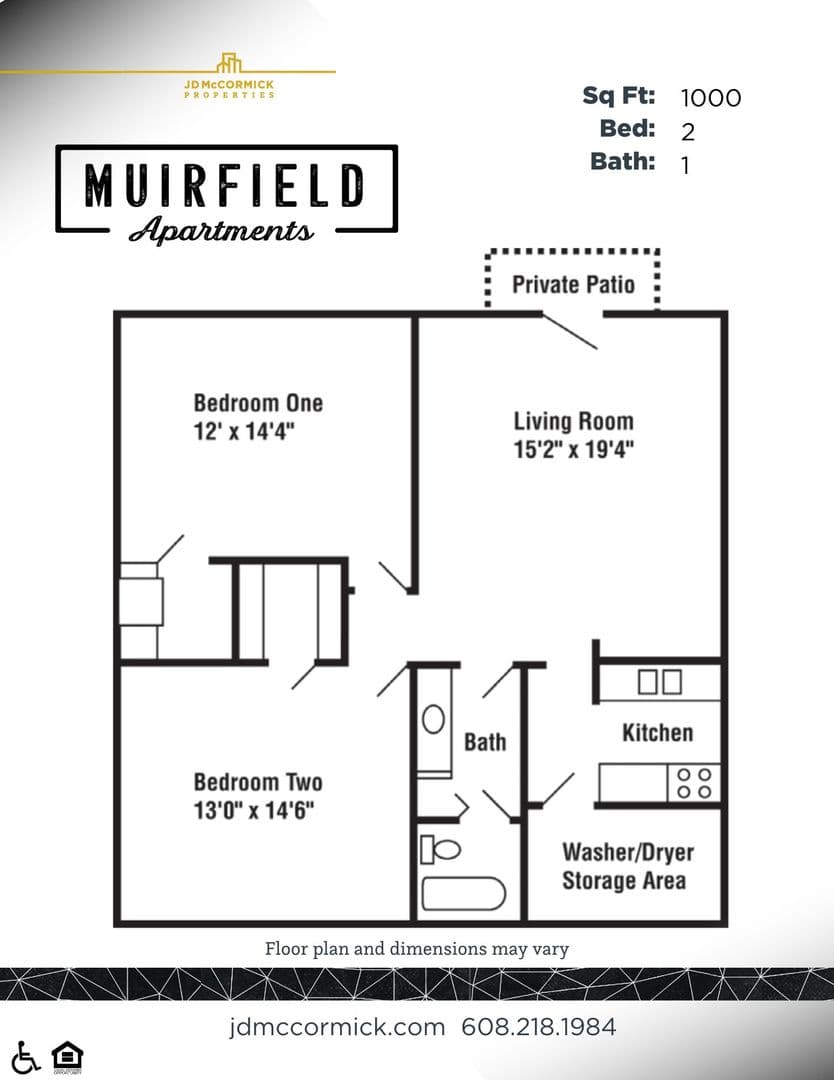 Madison Apartment: 2105-2165 Muir Field Rd