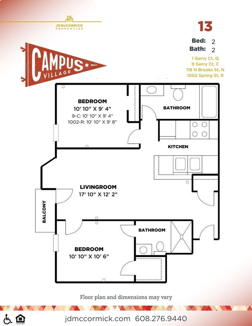 Madison Apartment: 1002 Spring Street