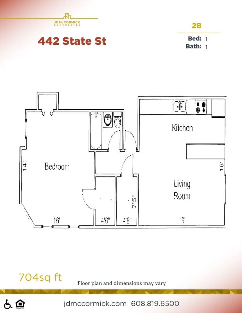 Madison Apartment: 440/442/444 State Street