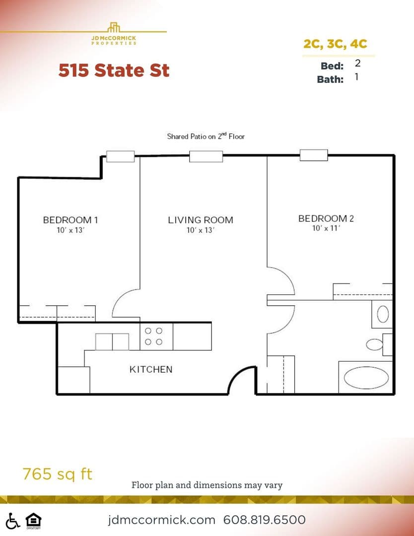 Madison Apartment: 515 State Street