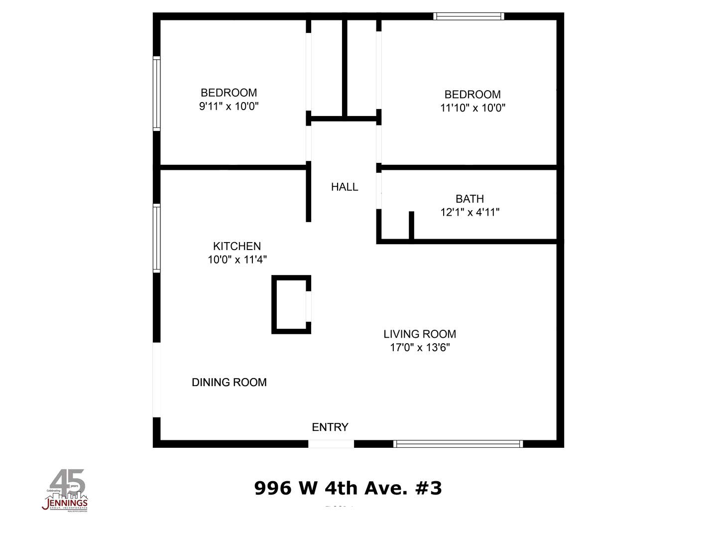 Eugene Apartment: 992 1/2, 996, 1012 W. 4th Ave.