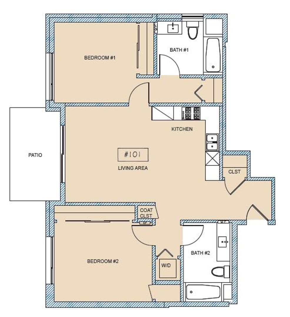 Los Angeles Apartment: 1126 Cornwell St.