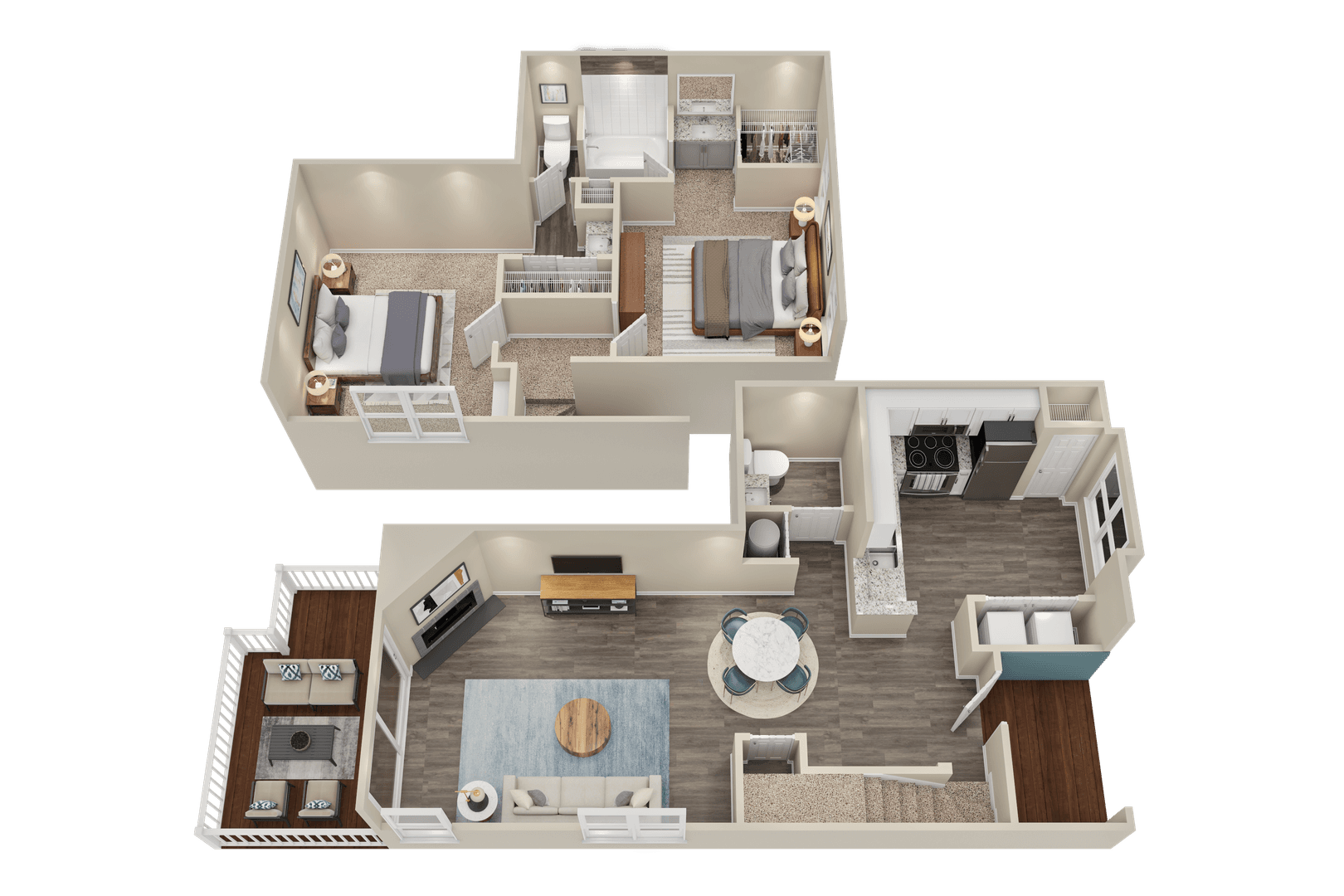 Indianapolis Apartment: 7938 Island Club Drive
