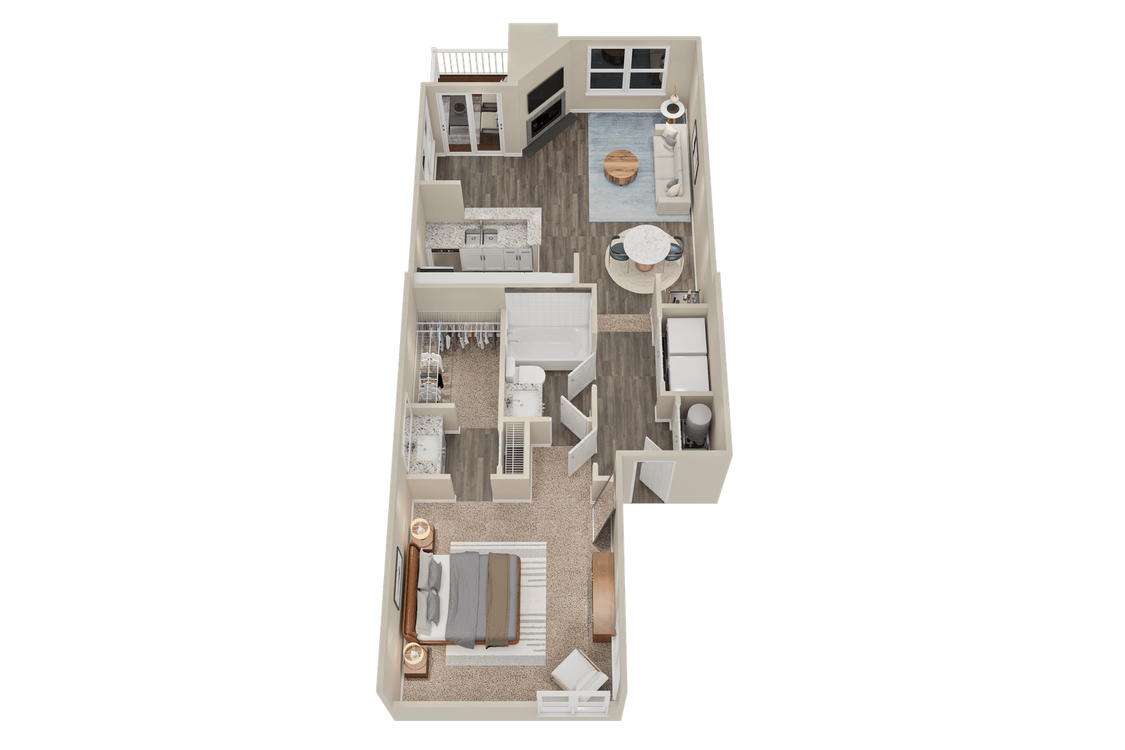 Indianapolis Apartment: 7938 Island Club Drive