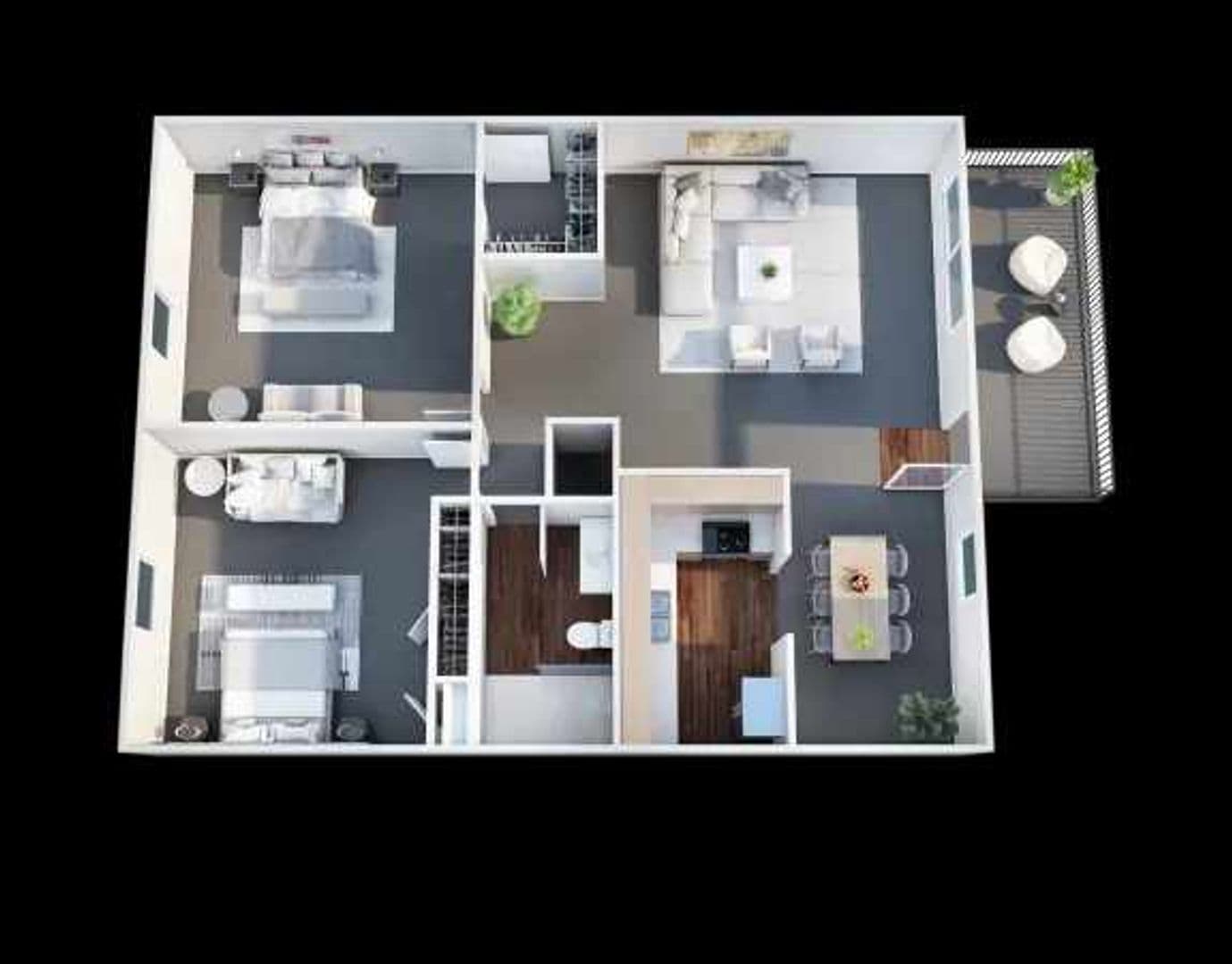 Clarksville Apartment: 1815 Greentree Blvd