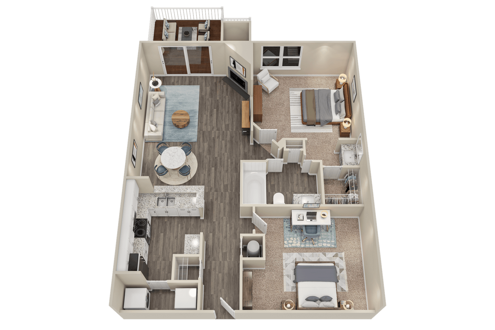 Indianapolis Apartment: 7938 Island Club Drive