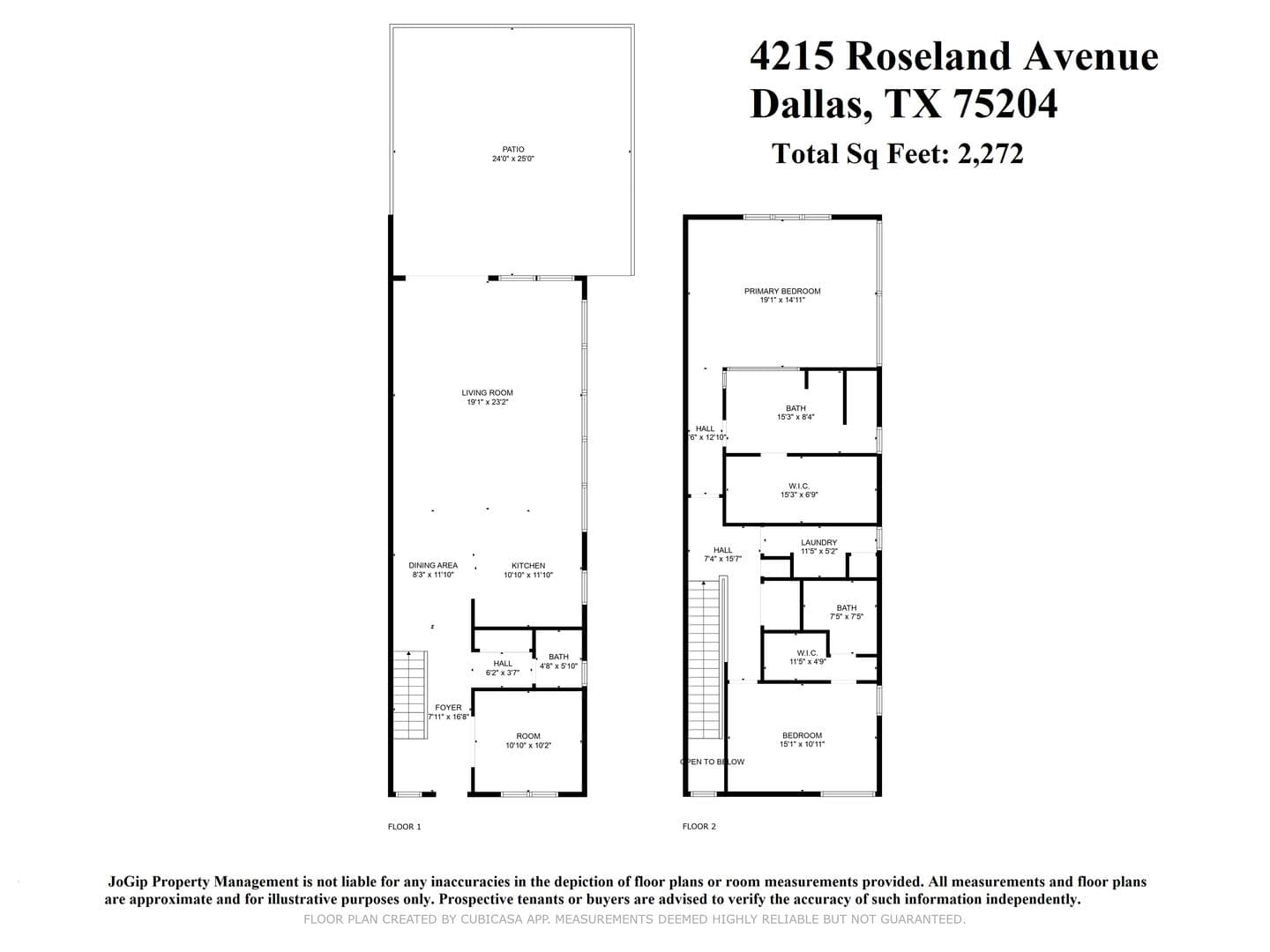 Dallas House: 4215 Roseland Ave.
