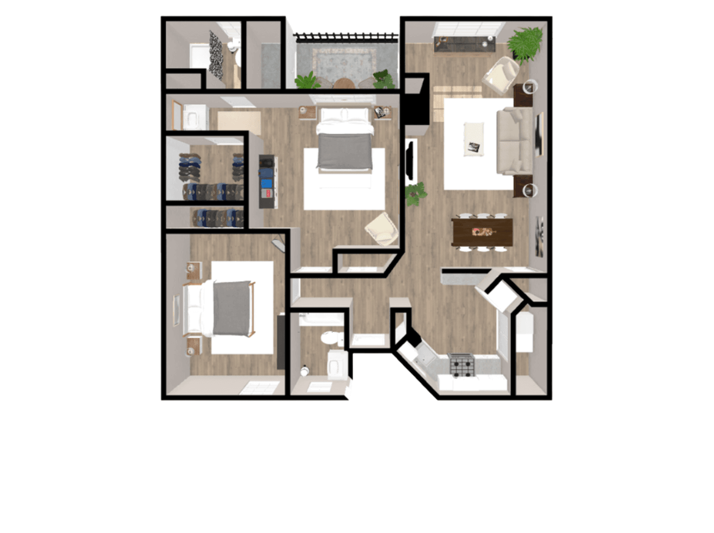Greenville Apartment: 2707 Meridian Drive