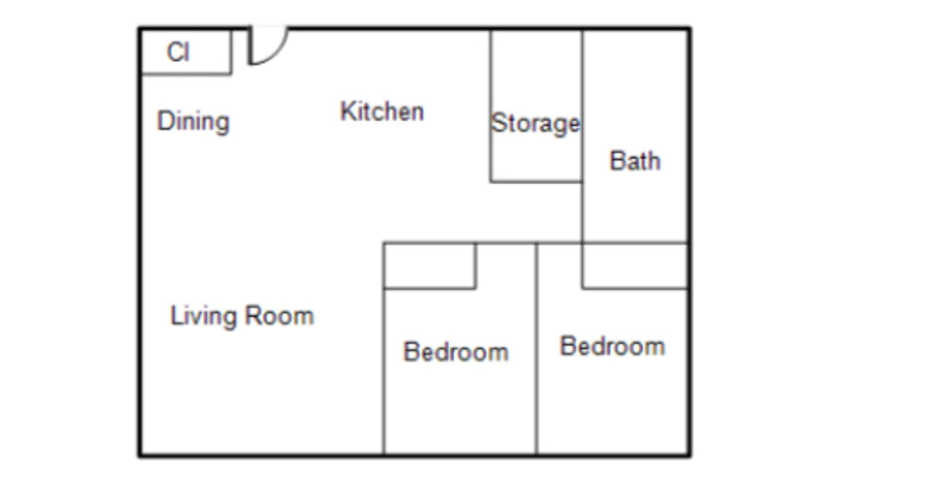 Holmen Apartment: 621-629 Amy Dr.