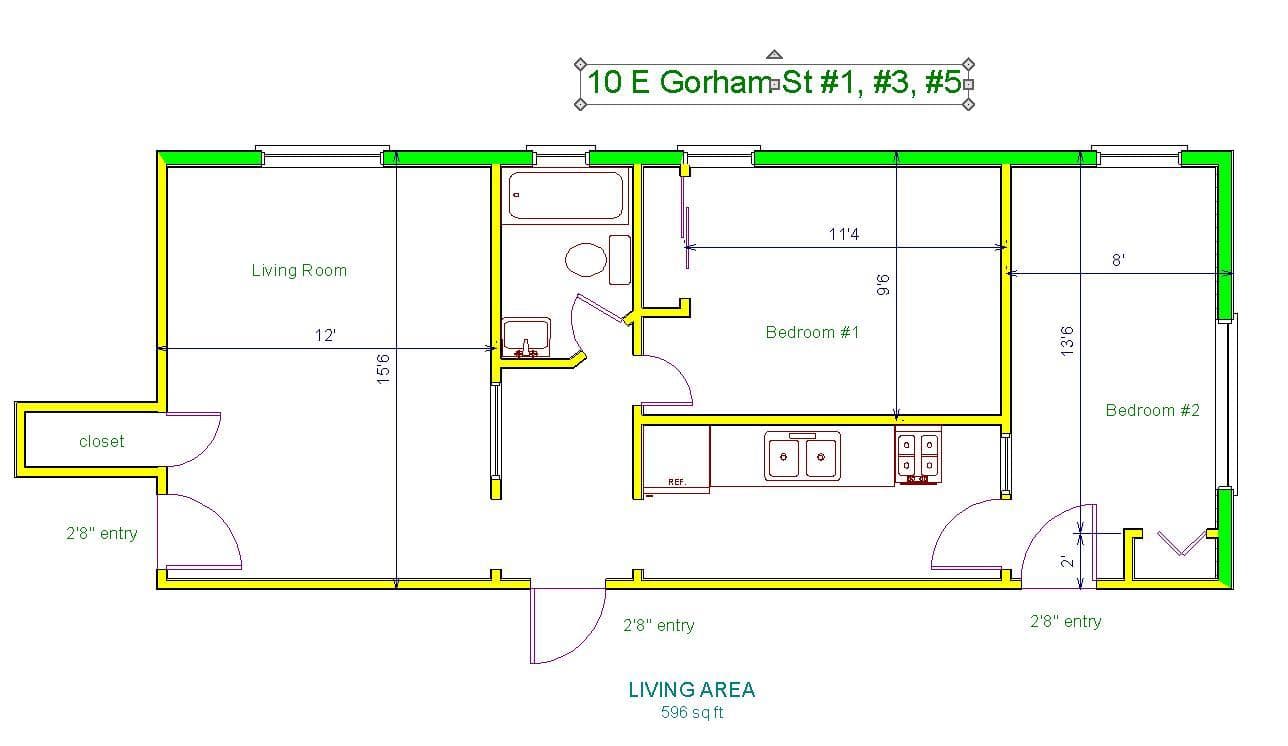 Madison Apartment: 10 E. Gorham St.