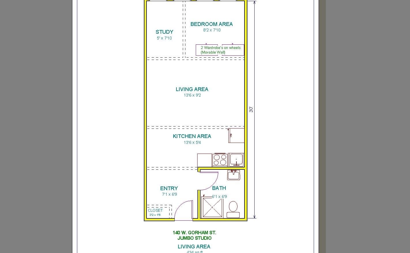Madison Apartment: 140 W. Gorham St.