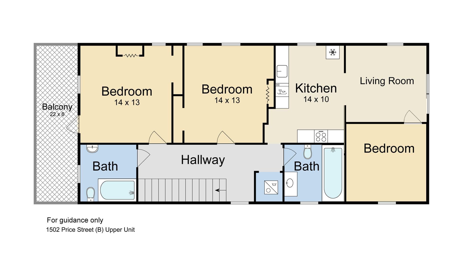 Savannah House: 1502 Price St Unit B