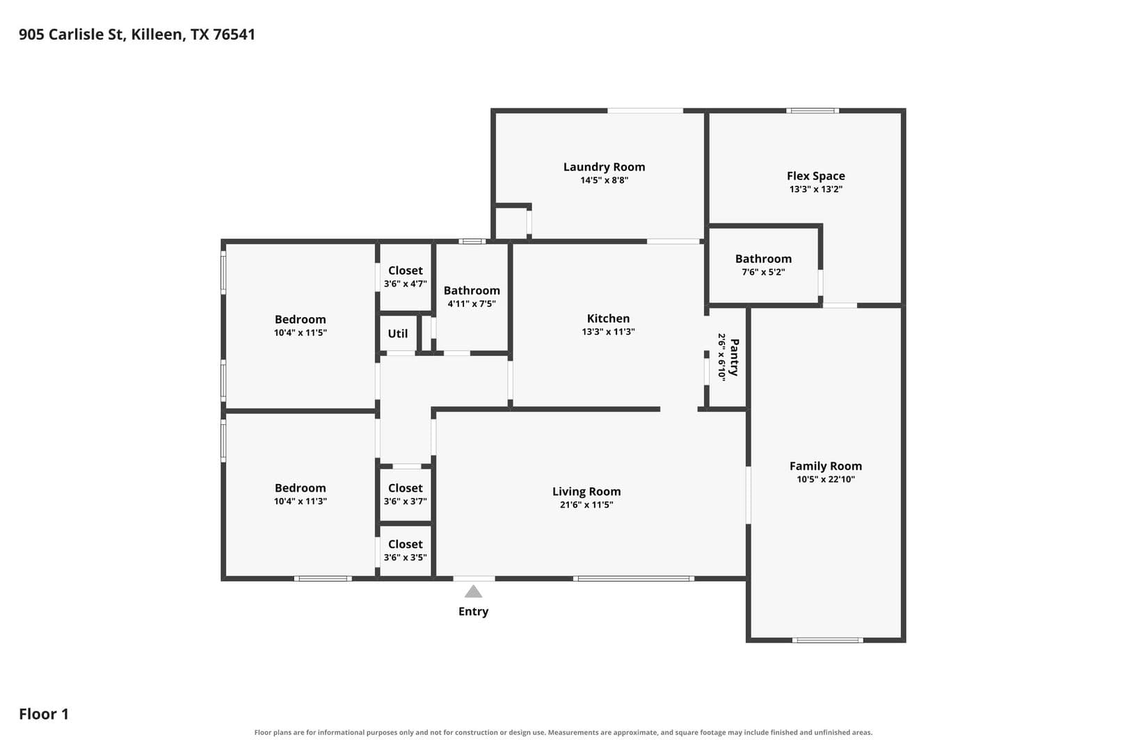 Killeen House: 905 Carlisle St.