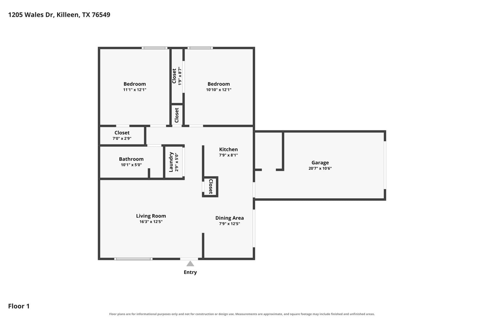Killeen Apartment: 1205 Wales Dr