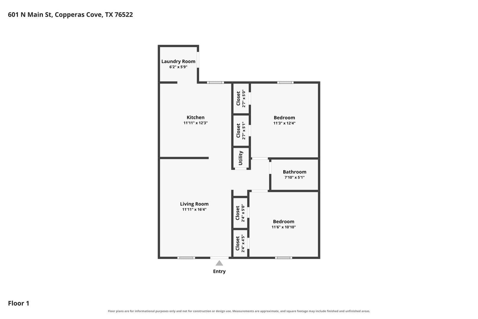 Copperas Cove Apartment: 601 N Main St