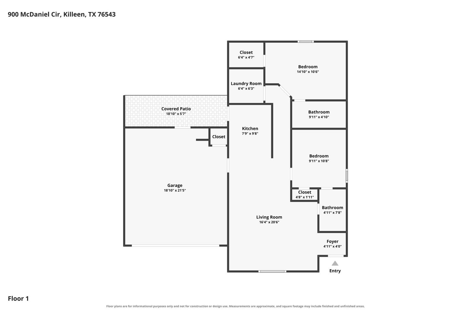 Killeen Apartment: 900 McDaniel Cir