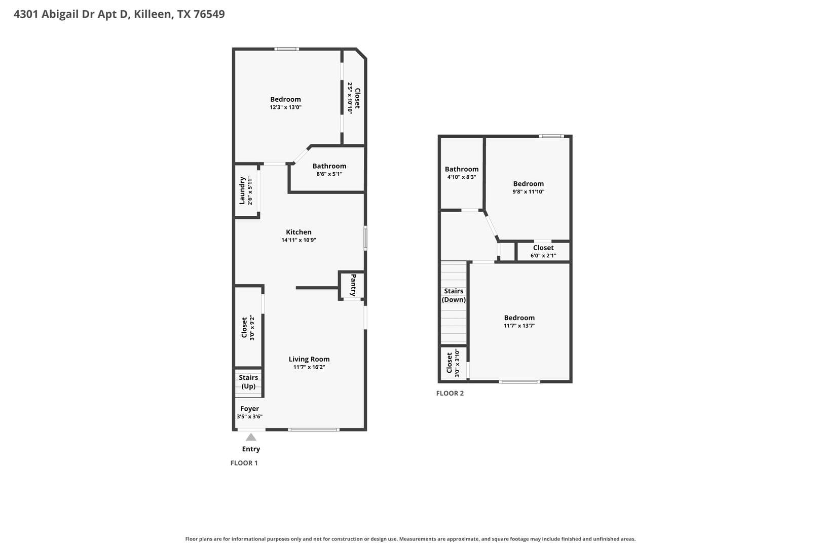 Killeen Apartment: 4301 Abigail Dr.