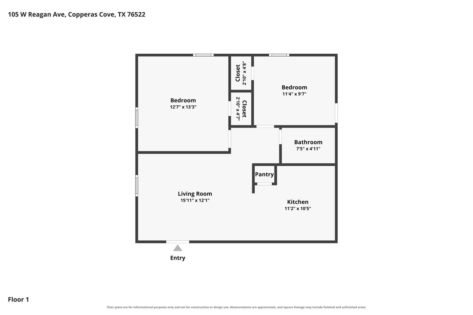 Copperas Cove Apartment: 105 W. Reagan Ave