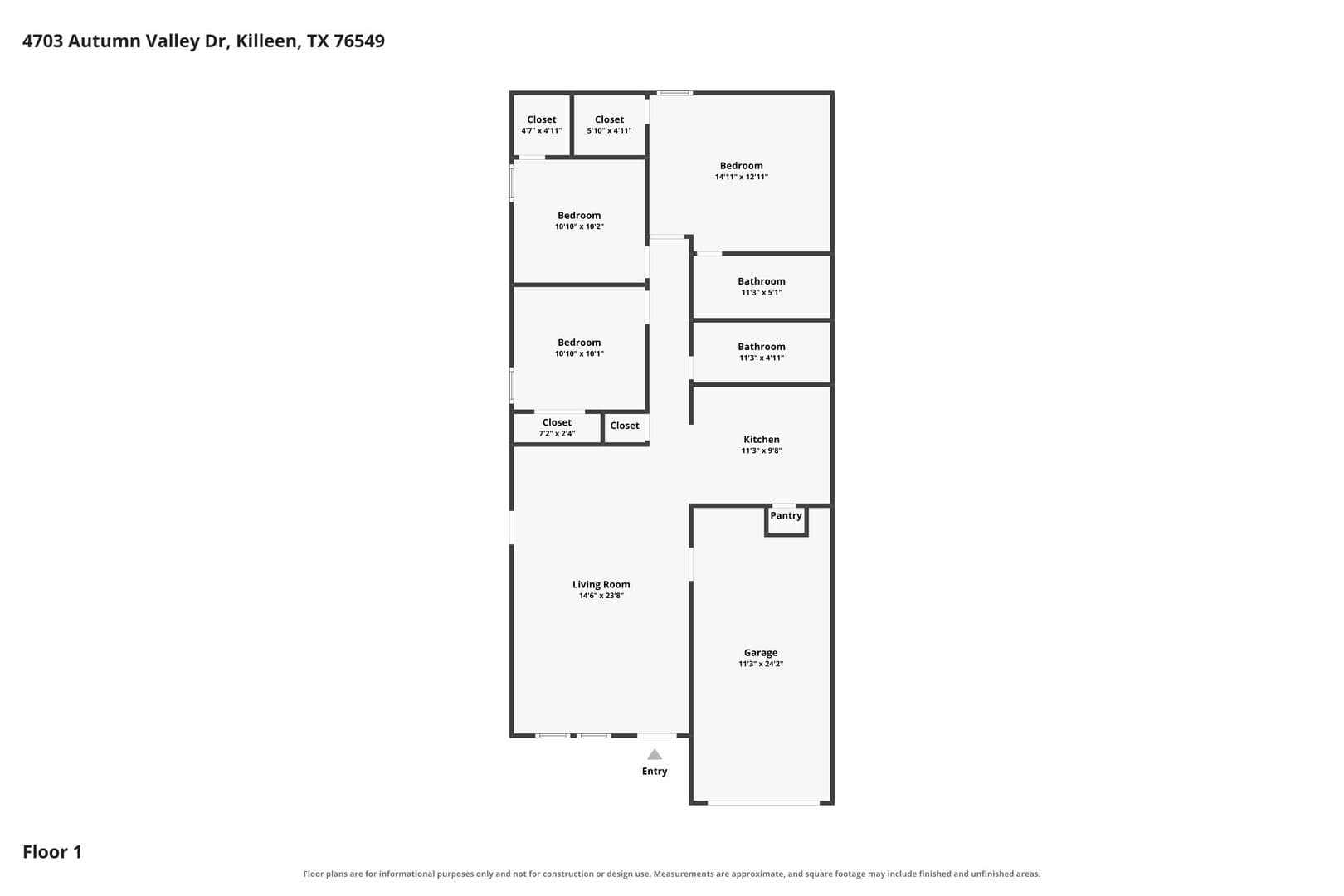 Killeen Apartment: 4703 Autumn Valley Dr