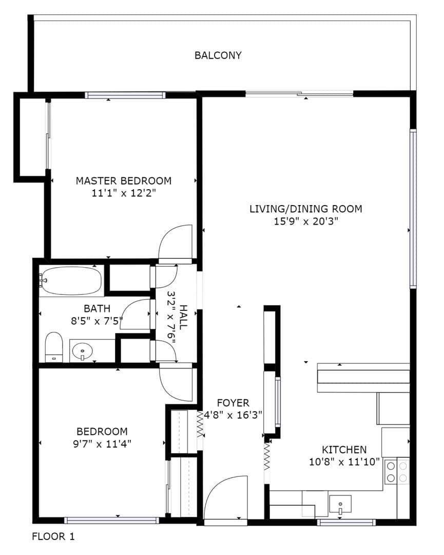 Portland Apartment: 4820 SW Barbur Blvd - 08