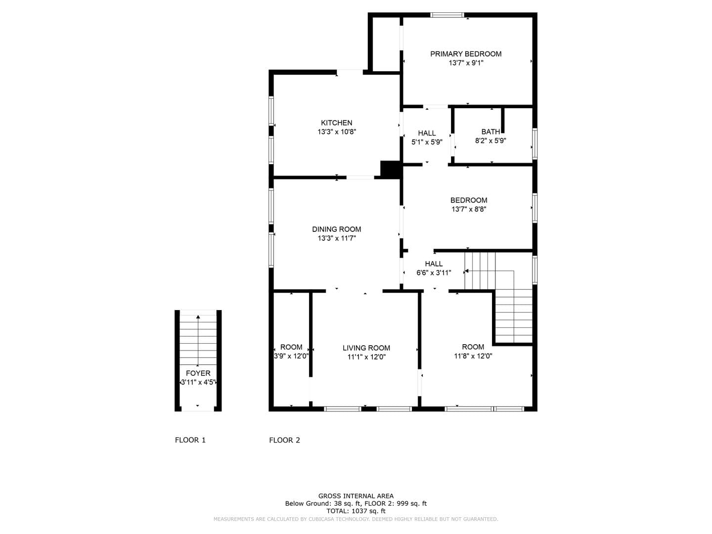 Madison Apartment: 1132-34 Mound St