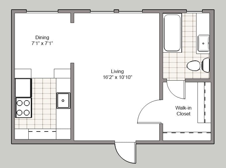 Portland Apartment: 1963 NW Irving St