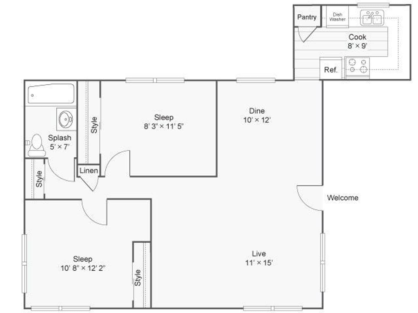 Lake Oswego Apartment: 295 3rd Street