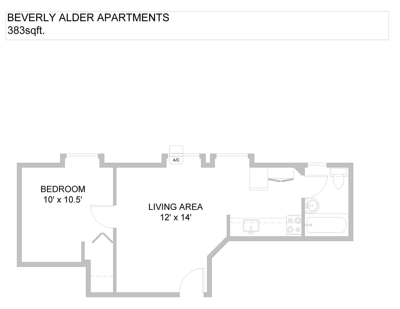 Portland Apartment: 1117 SW Alder St.