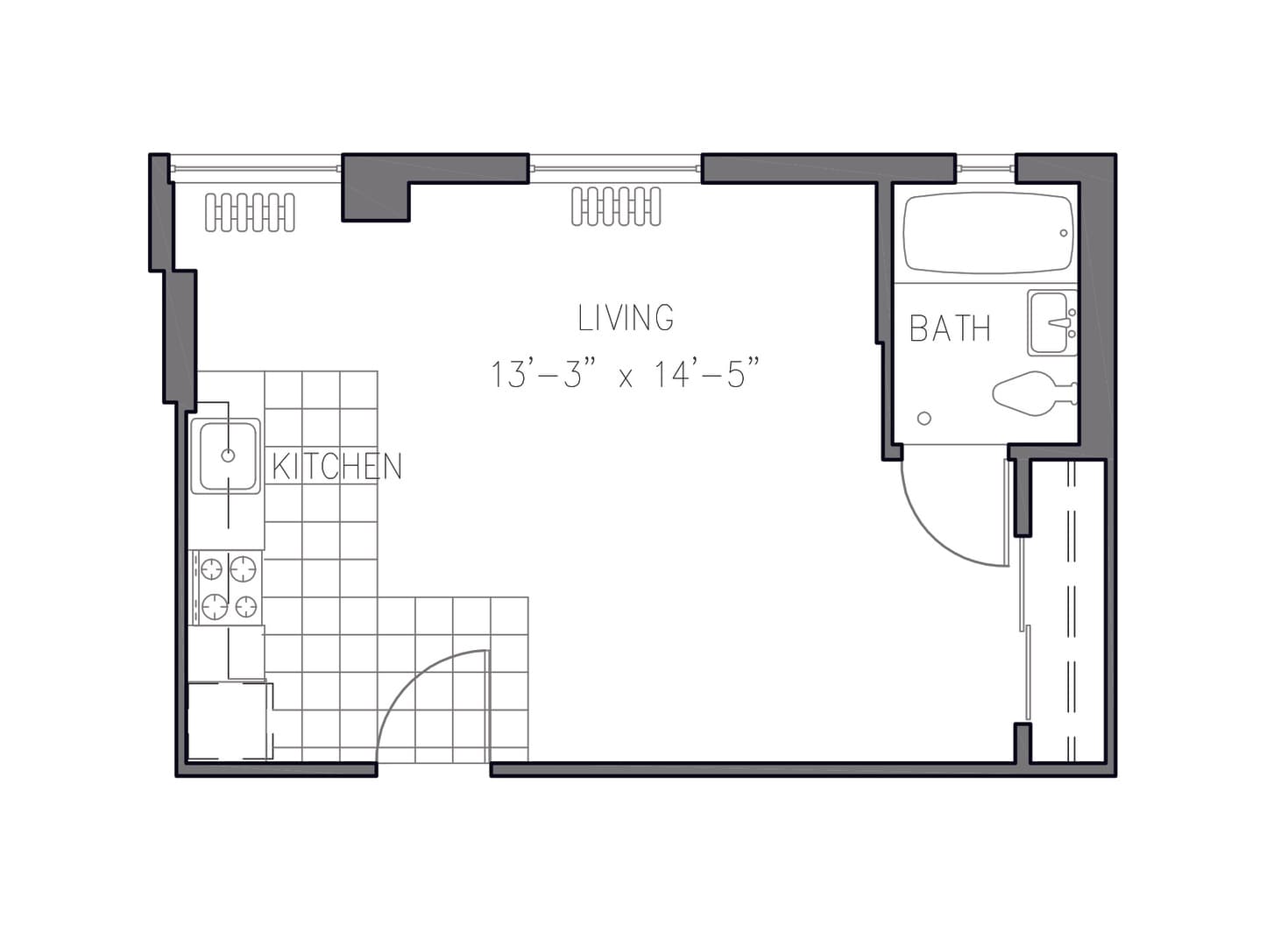 Portland Apartment: 1431 SW Park Ave