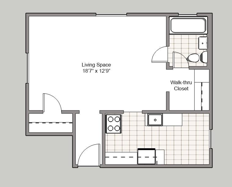 Portland Apartment: 2185 SW Yamhill St
