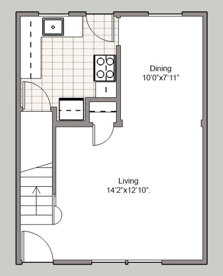 Portland Apartment: 1758 SW Marlow Ave, #12