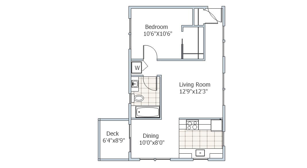 Portland Apartment: 4405 NE Hoyt St