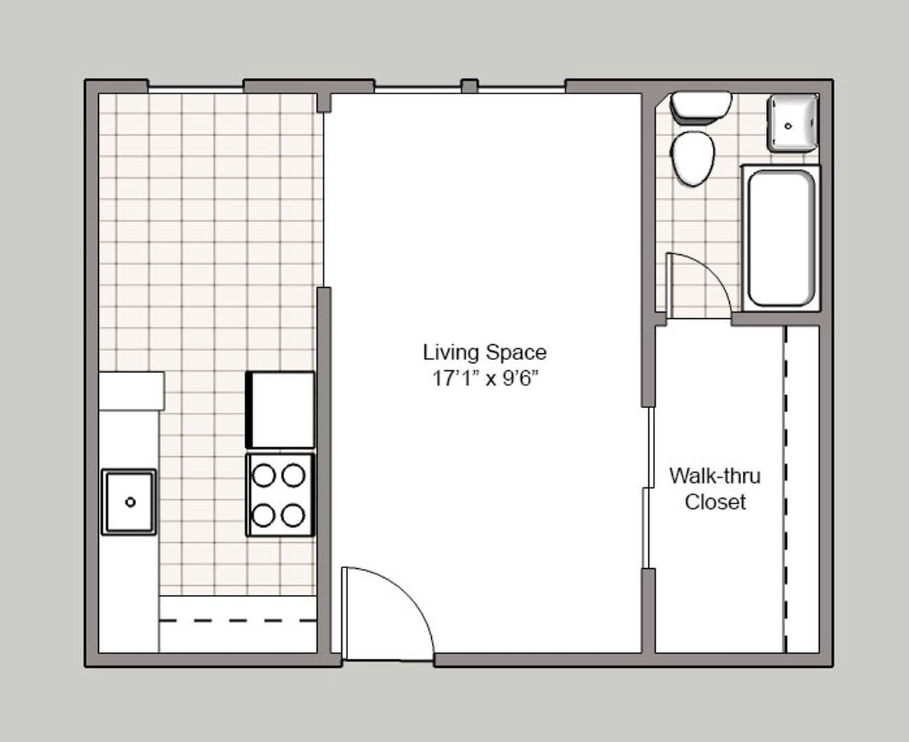 Portland Apartment: 1430 SE 14th Ave