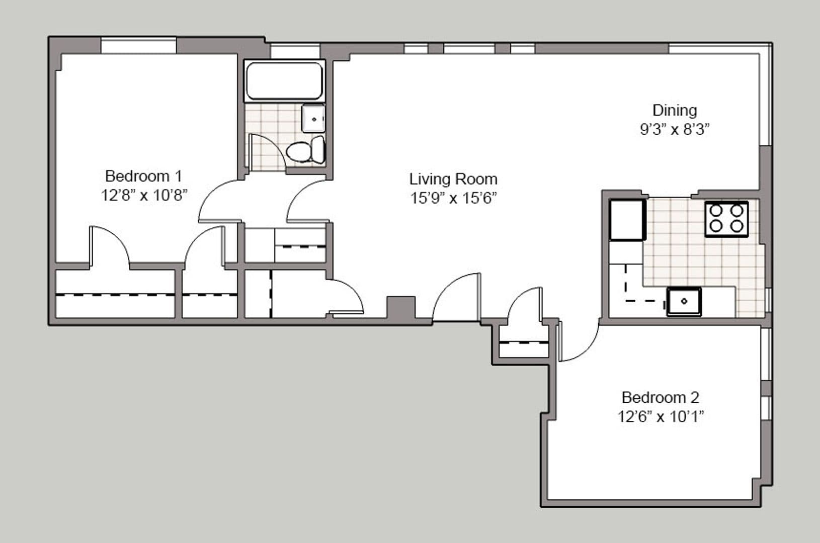 Portland Apartment: 1431 SW Park Ave