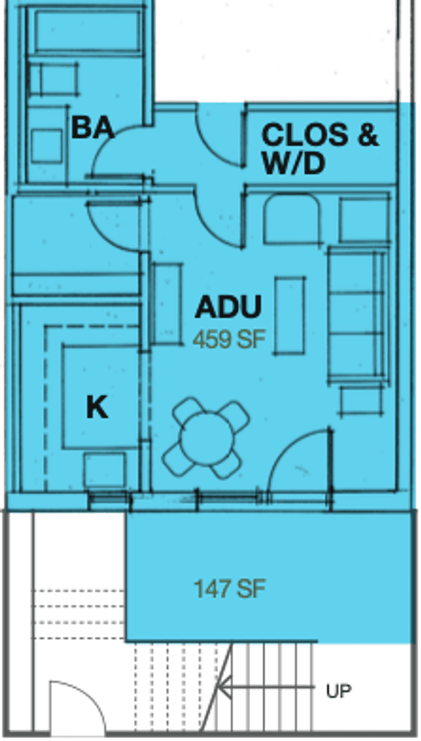Portland Apartment: 2915A-2989B NW Wilson St.