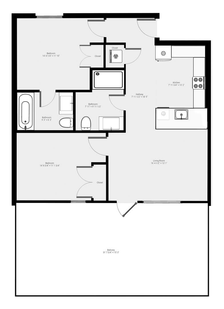Chicago Apartment: 2109-11 S Halsted St.