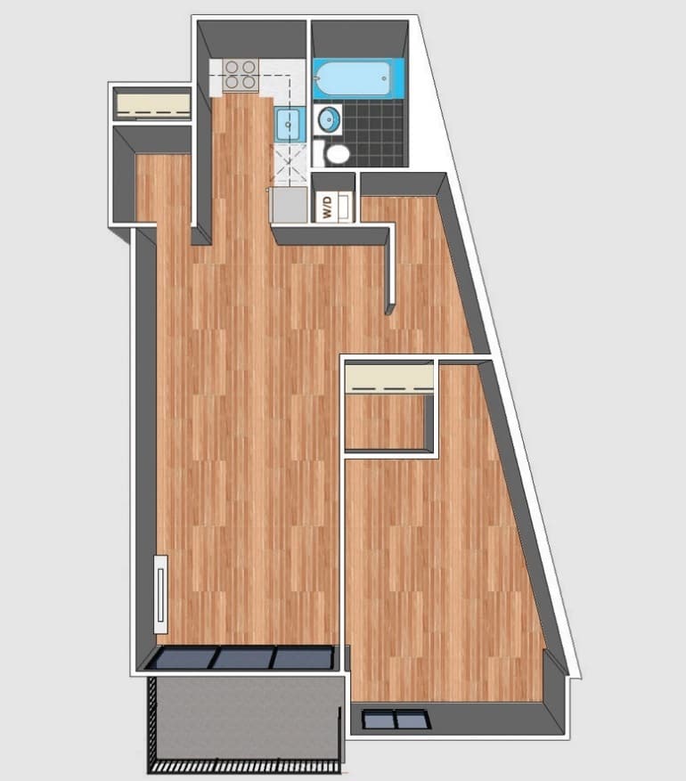 Washington Apartment: 1255 New Hampshire Avenue