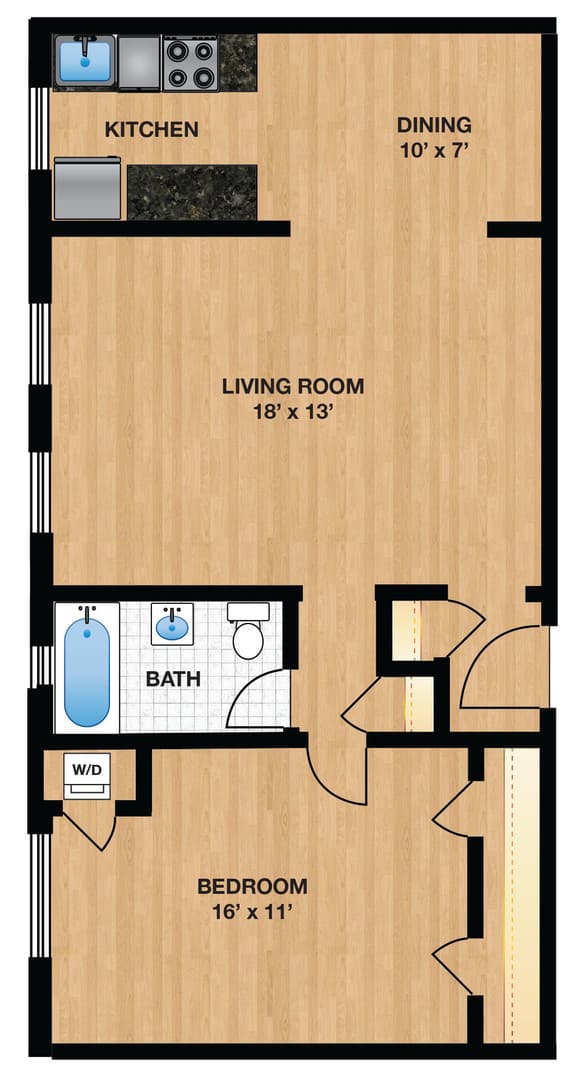 Washington Apartment: 2745 29th Street, NW