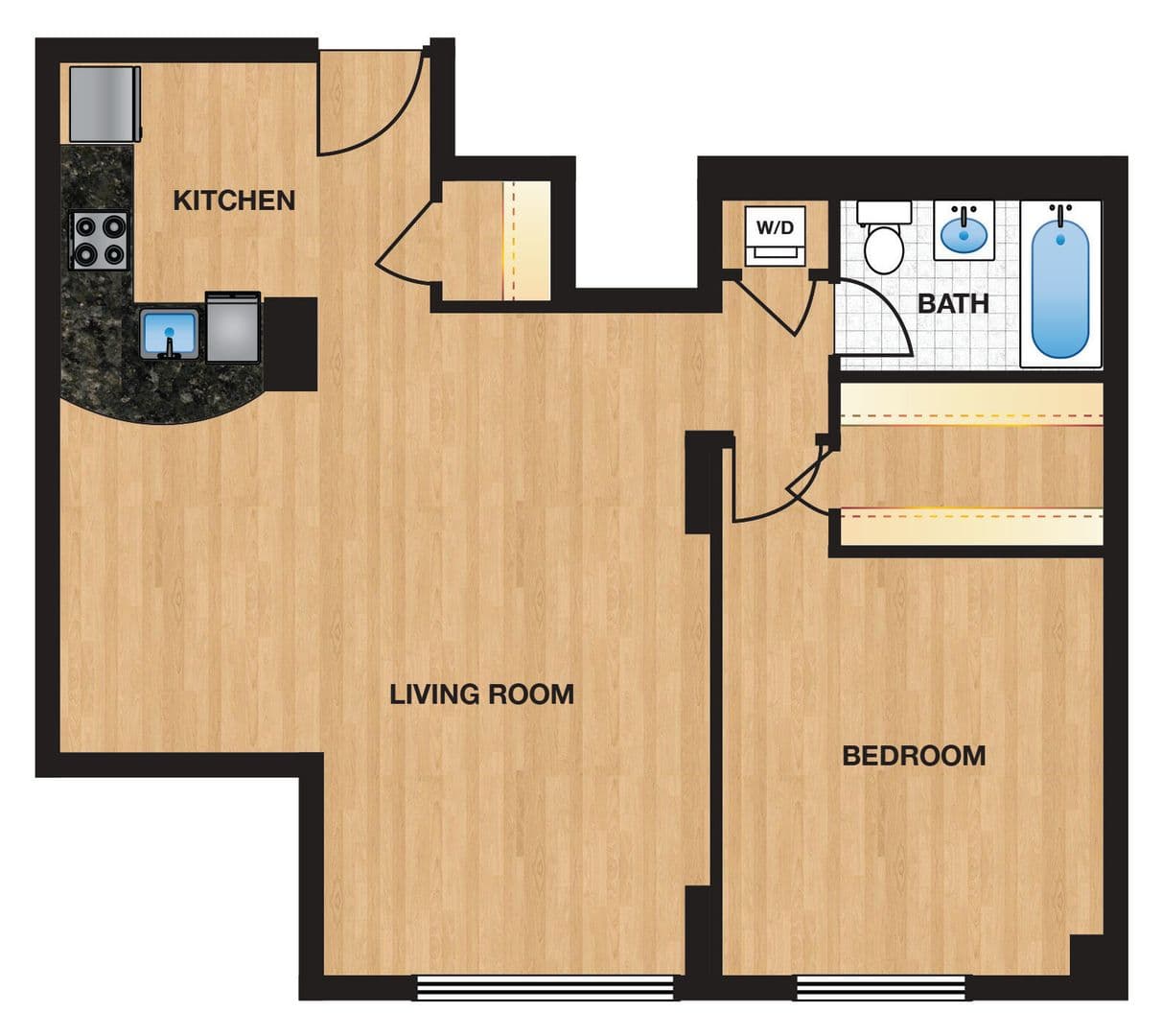 Washington Apartment: 1112 M Street, NW