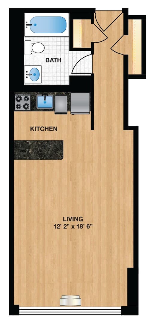 Washington Apartment: 3300 16th Street, NW