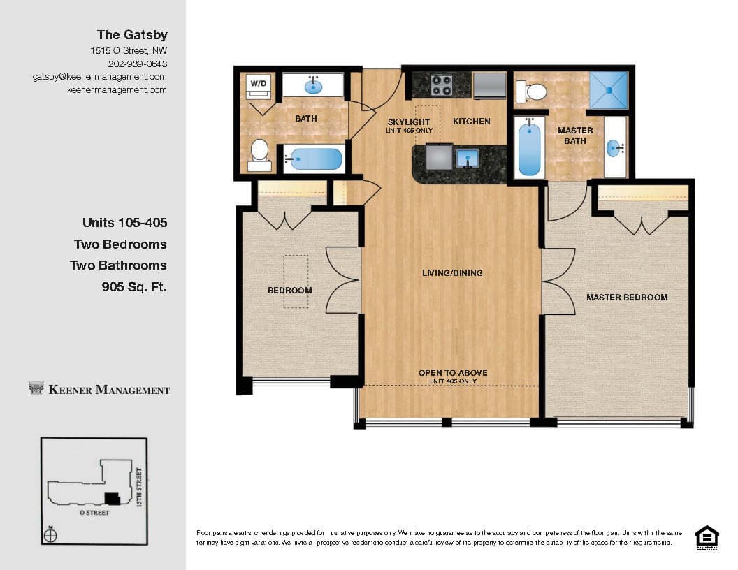 Washington Apartment: 1515 O Street, NW