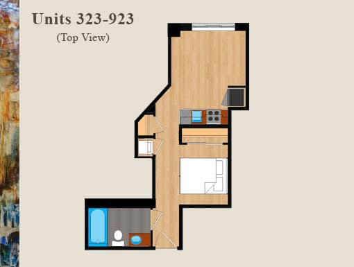Washington Apartment: 1355 17th Street, NW
